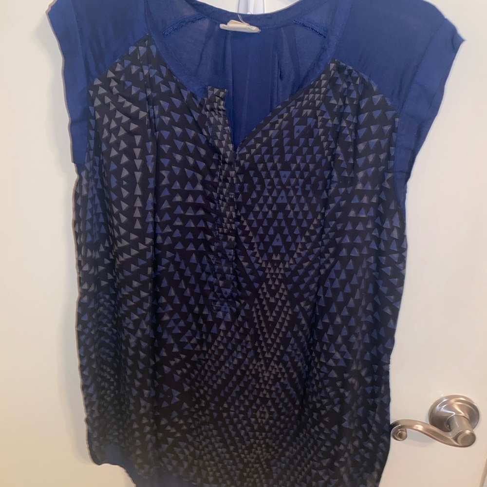 Converse One Star navy, sleeveless shirt